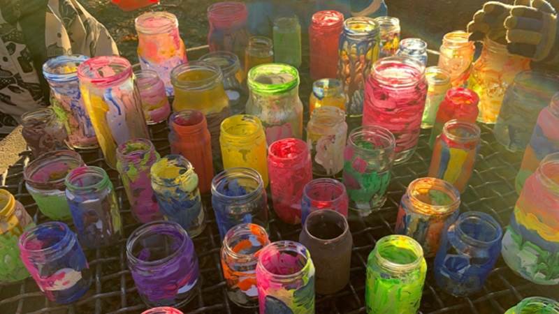 Ljusmanifestation på Nytorp Ljusmanifestation på Nytorp